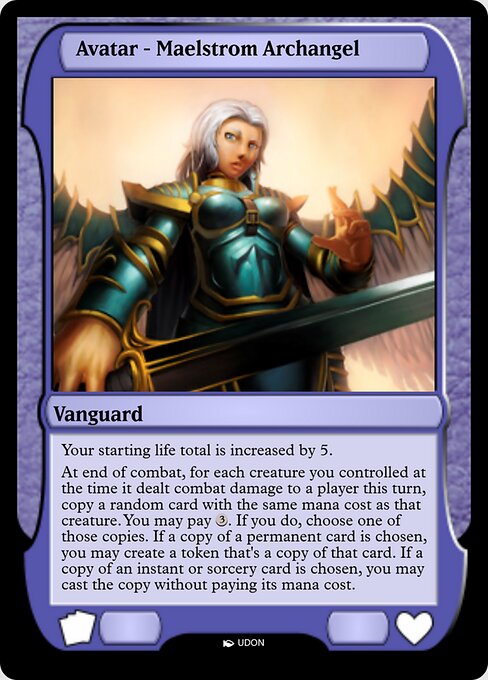 Maelstrom Archangel Avatar — art by UDON