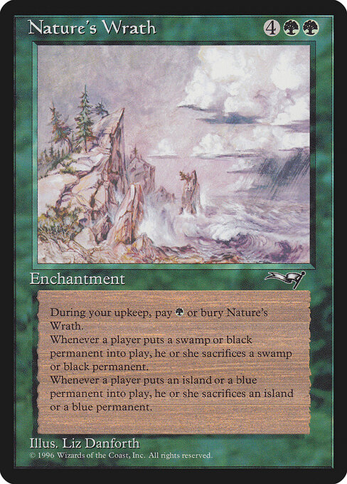 Nature's Wrath — art by Liz Danforth