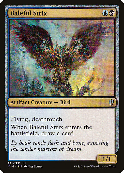 Baleful Strix — art by Nils Hamm