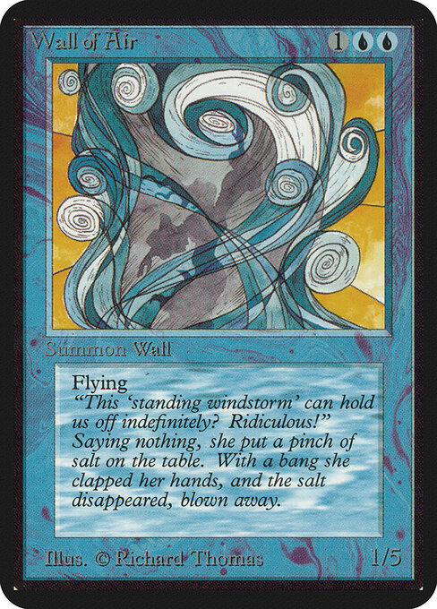 Wall of Air — art by Richard Thomas