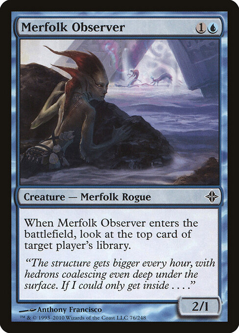 Merfolk Observer — art by Anthony Francisco