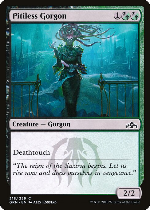 Pitiless Gorgon — art by Alex Konstad