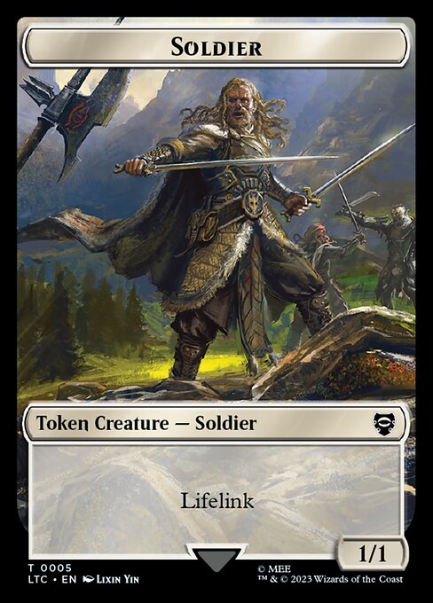 Soldier — art by Lixin Yin