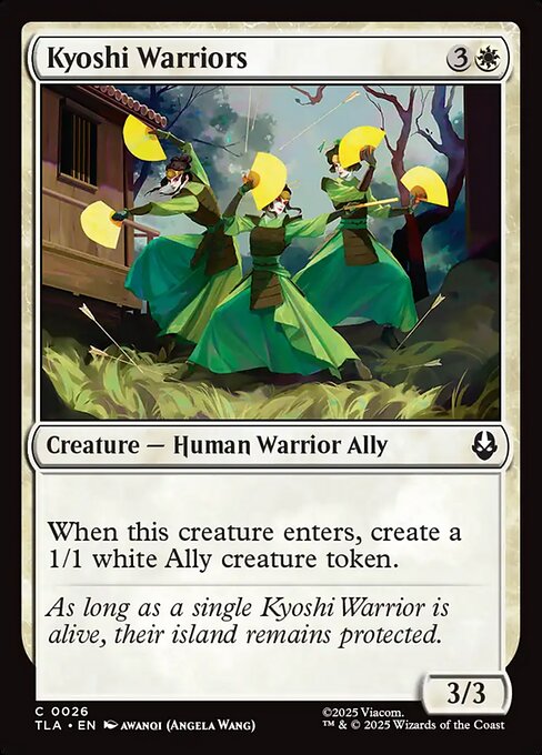 Kyoshi Warriors — art by Awanqi (Angela Wang)