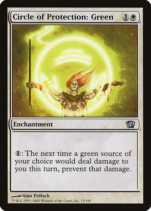 Circle of Protection: Green — art by Alan Pollack