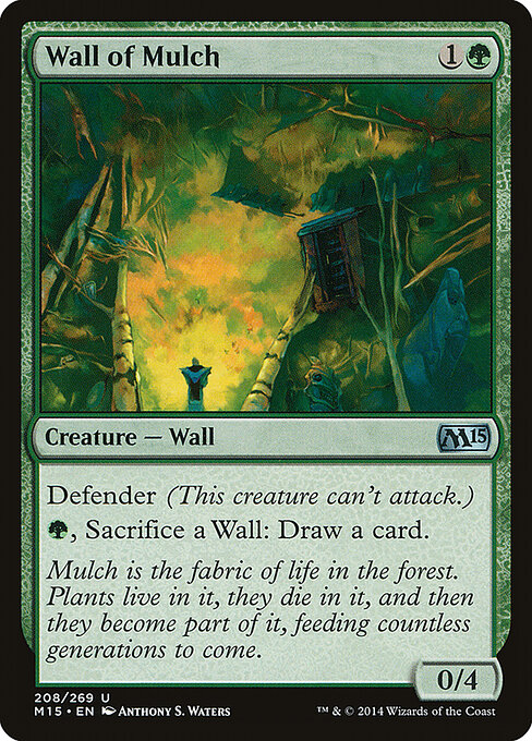 Wall of Mulch — art by Anthony S. Waters
