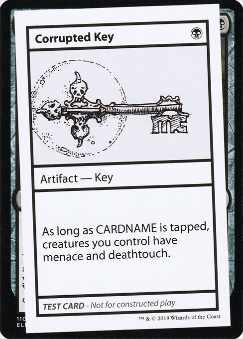 Corrupted Key — art by Tom Wänerstrand