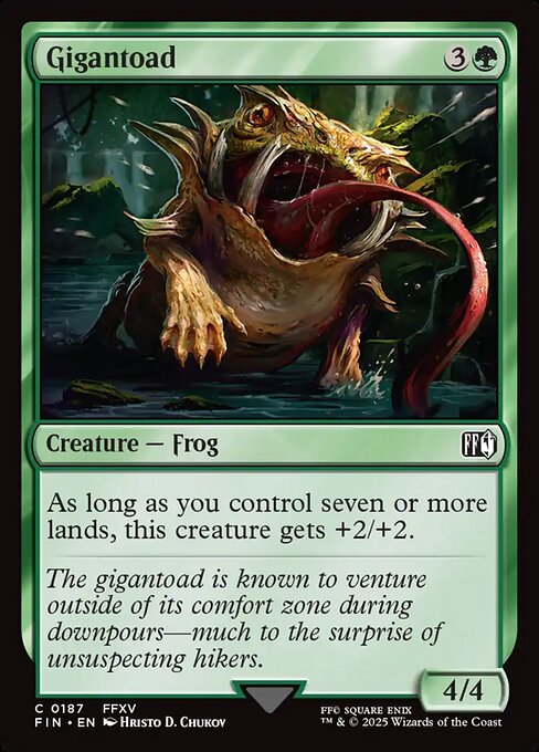 Gigantoad — art by Hristo D. Chukov