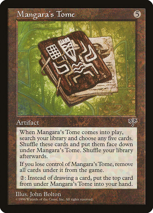 Mangara's Tome — art by John Bolton