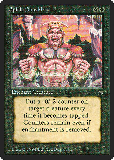 Spirit Shackle — art by Edward P. Beard, Jr.