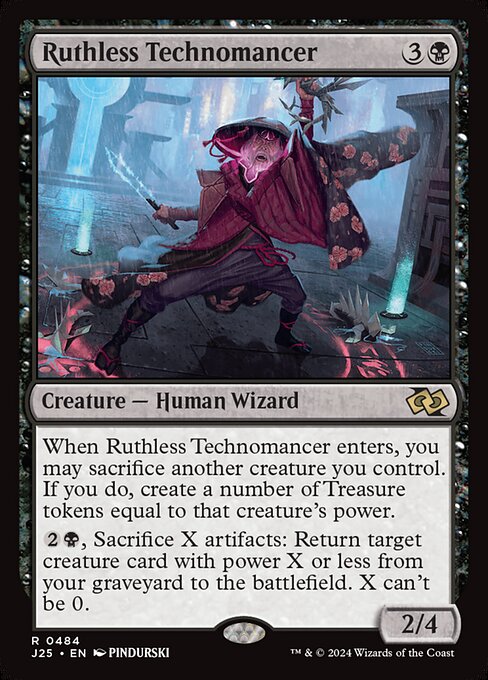 Ruthless Technomancer — art by PINDURSKI