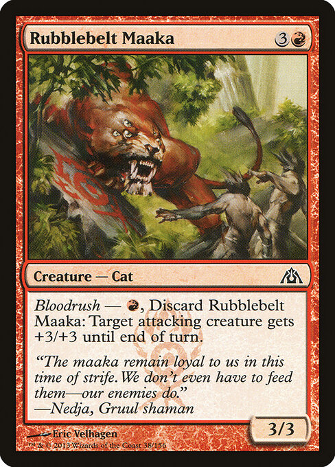 Rubblebelt Maaka — art by Eric Velhagen
