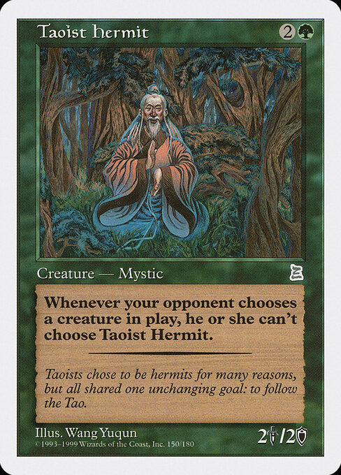 Taoist Hermit — art by Wang Yuqun
