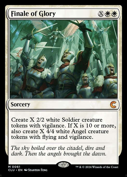Finale of Glory — art by Stanton Feng