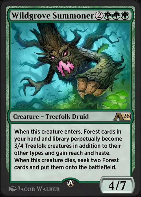 Wildgrove Summoner — art by Jacob Walker