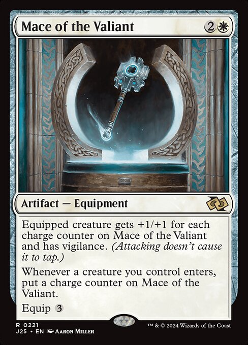 Mace of the Valiant — art by Aaron Miller