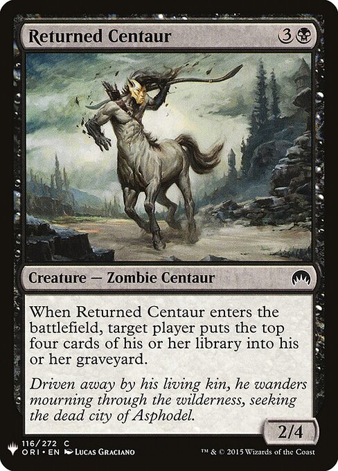 Returned Centaur — art by Lucas Graciano