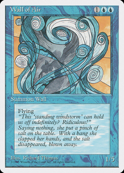 Wall of Air — art by Richard Thomas