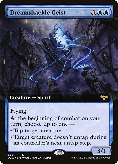 Dreamshackle Geist — art by Andreas Zafiratos