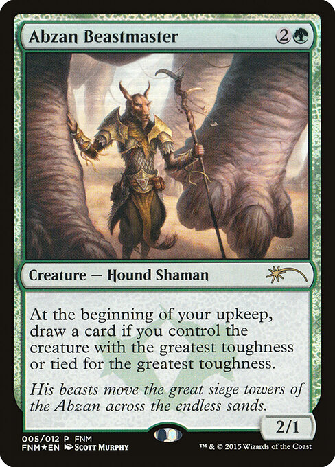 Abzan Beastmaster — art by Scott Murphy