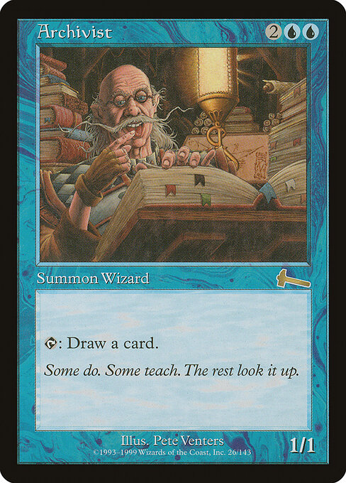 Archivist — art by Pete Venters