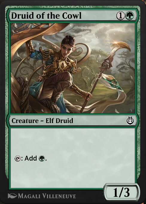 Druid of the Cowl — art by Magali Villeneuve