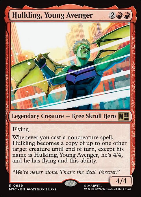Hulkling, Young Avenger — art by Stephanie Hans