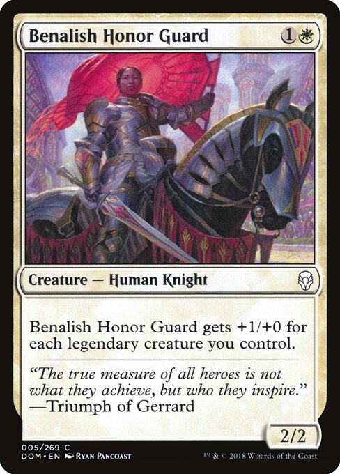Benalish Honor Guard — art by Ryan Pancoast