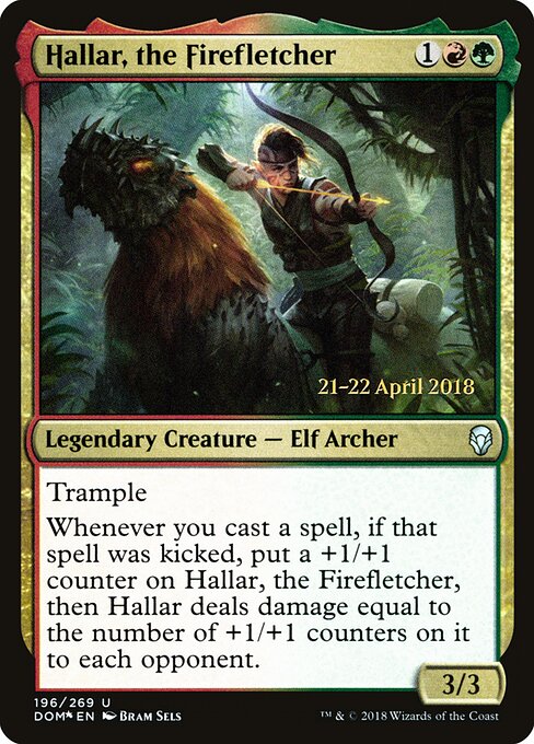 Hallar, the Firefletcher — art by Bram Sels