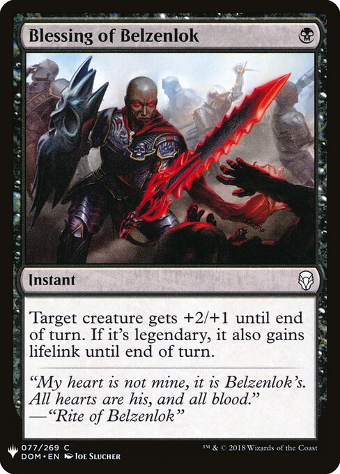 Blessing of Belzenlok — art by Joe Slucher