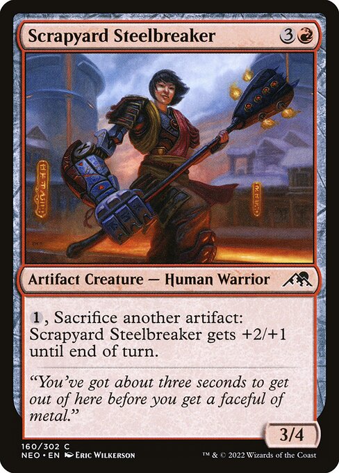 Scrapyard Steelbreaker — art by Eric Wilkerson
