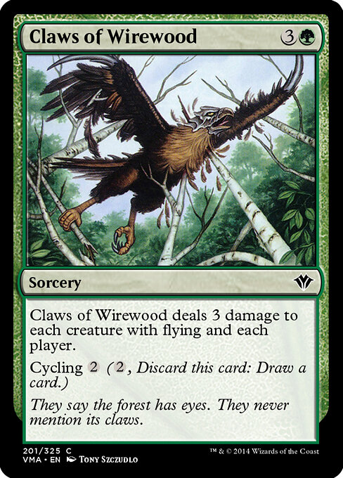 Claws of Wirewood — art by Tony Szczudlo