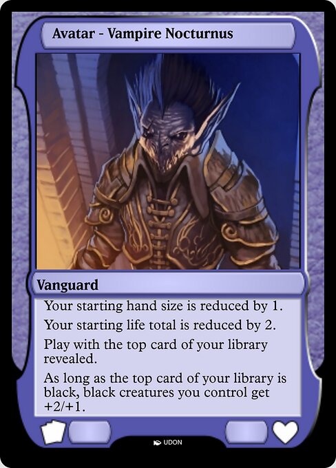 Vampire Nocturnus Avatar — art by UDON