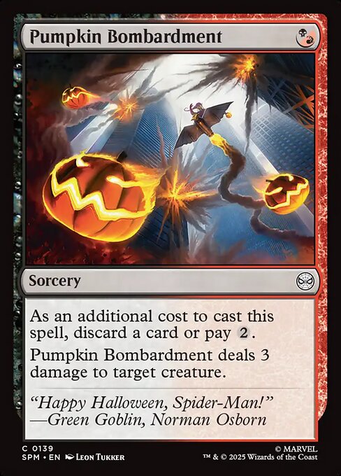 Pumpkin Bombardment — art by Leon Tukker