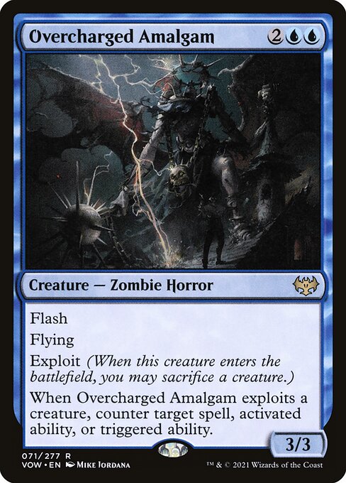 Overcharged Amalgam — art by Mike Jordana