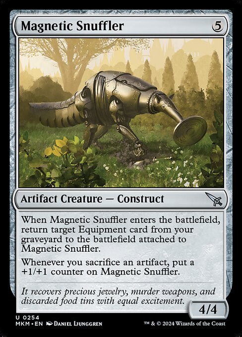 Magnetic Snuffler — art by Daniel Ljunggren