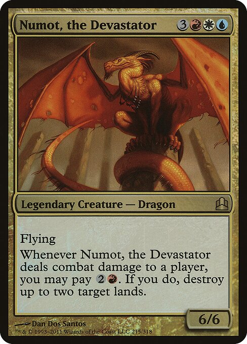 Numot, the Devastator — art by Dan Dos Santos