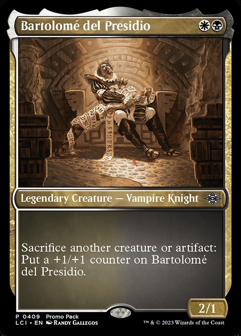 Bartolomé del Presidio — art by Randy Gallegos