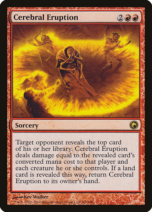 Cerebral Eruption — art by Kev Walker