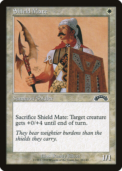 Shield Mate — art by Randy Elliott