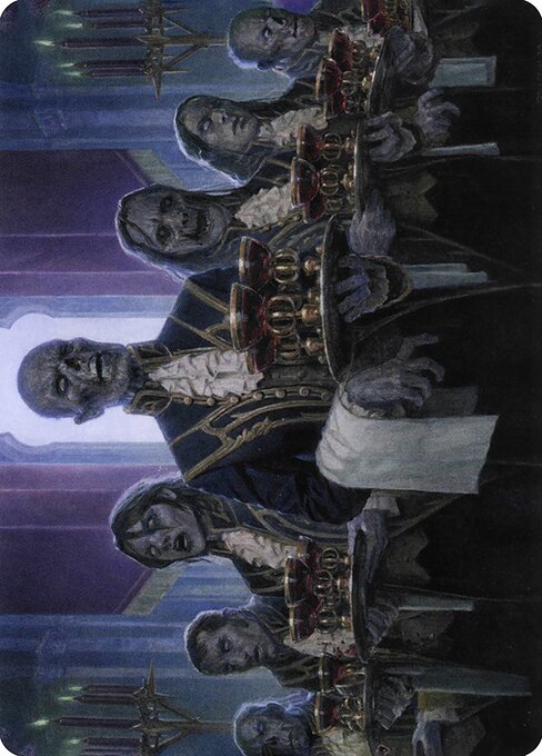 Dying to Serve // Dying to Serve — art by Steven Belledin