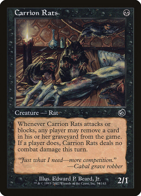 Carrion Rats — art by Edward P. Beard, Jr.