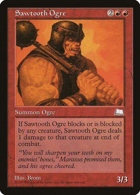Sawtooth Ogre — art by Brom