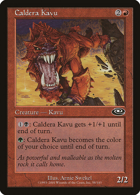 Caldera Kavu — art by Arnie Swekel