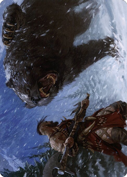 Blizzard Brawl // Blizzard Brawl — art by Manuel Castañón