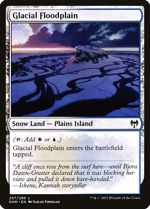 Glacial Floodplain — art by Sarah Finnigan