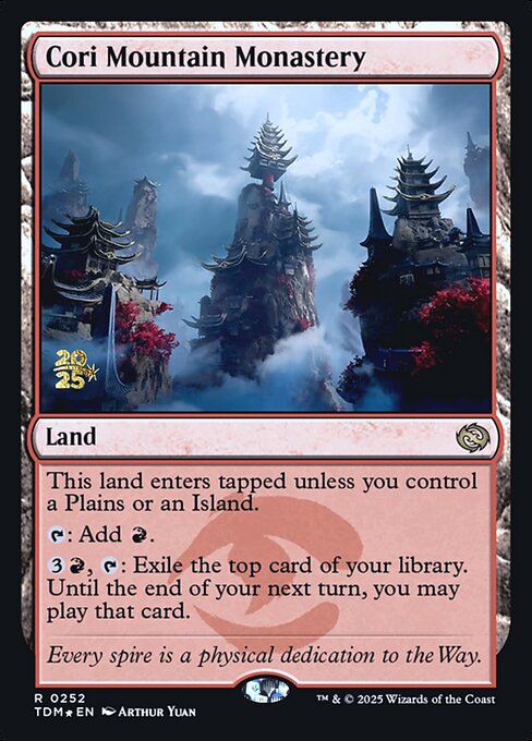 Cori Mountain Monastery — art by Arthur Yuan