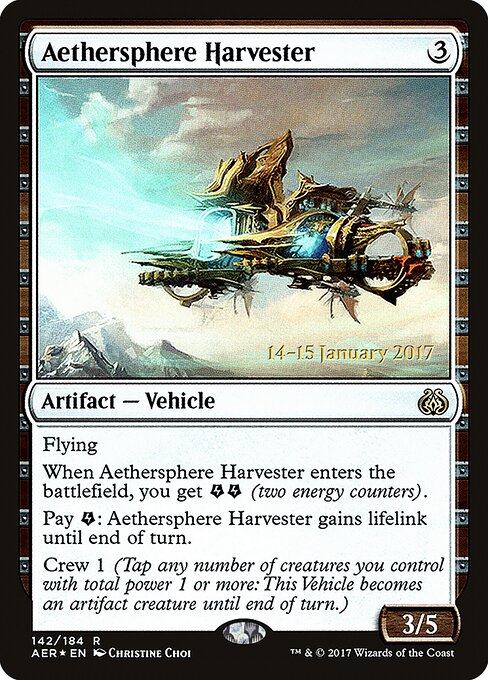 Aethersphere Harvester — art by Christine Choi