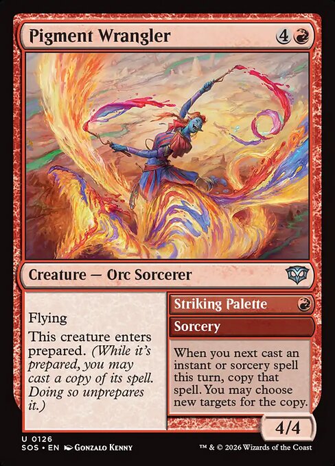 Pigment Wrangler // Striking Palette — art by Gonzalo Kenny