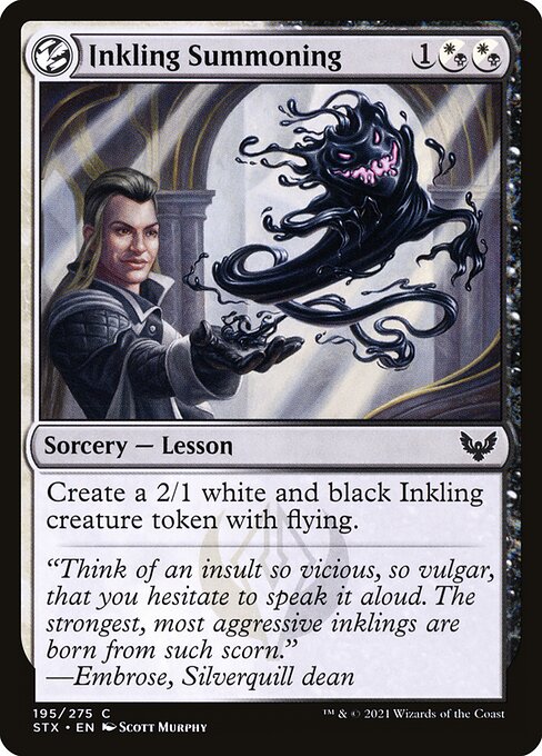 Inkling Summoning — art by Scott Murphy